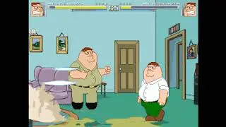 MUGEN Fight | Peter Griffin VS Peter Griffin (Evil Twin)