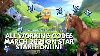 ALL WORKING CODES IN STAR STABLE MARCH 2021 (STAR COIN CODES) // STAR STABLE ONLINE