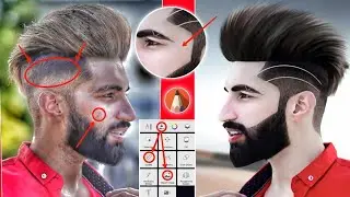 Autodesk Sketchbook Hair Editing kaise kare | Face Editing in Autodesk | Face White Kaise karen