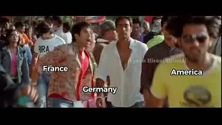 Russia Ukraine Meme (Golmal Scene) 