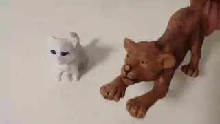 Обзор моих фигурок диких кошек (и других животных)  2 ЧАСТЬ.