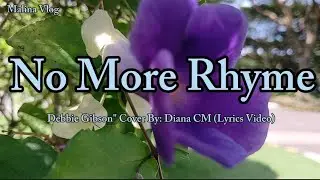 Requested " No More Rhyme - Debbie Gibson" Cover By: Diana CM (Lyrics Video)