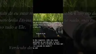 João viu, eu também vou ver