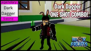 『Dark Dagger+Eletric Claw+Kabucha One Shot Combo 』| BLOX FRUIT