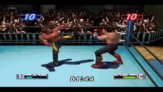 Lee Hasdell vs. Masaaki Satake - Shoot-Style (Virtual Pro Wrestling 2 N64)