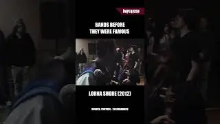 Bands Before They Were Famous Part 10 #shorts #impericon #lornashore