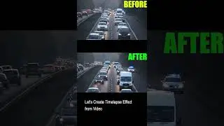 How to Create Timelapse Effect from Video Clip | Adobe Premiere Pro Tutorial | Youtube Shorts