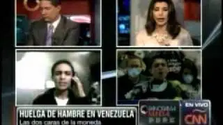 Entrevista a Lorent Saleh en CNN sobre la 3º huelga de hambre en la OEA