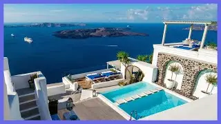 The Best  Luxury Hotels in SANTORINI Greece