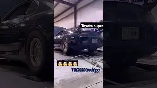 1000+ HP supra tears up Dyno 🤯 #supra #dyno
