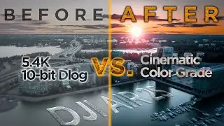 DJI Air 2S | 5.4K Dlog VS. Cinematic color grade