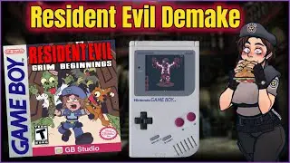🧟RESIDENT EVIL GRIM BEGINNINGS🧟 - DEMAKE PARA GAMEBOY!