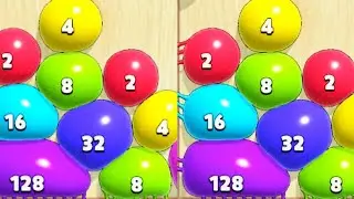 Blob Merge 3D Infinity - All Levels ASMR Satisfying Gameplay...