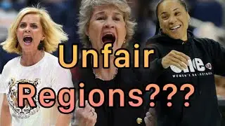 Are the WBB Tournament Regions unfair?