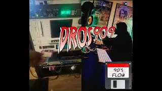 DROS909 BEATS - Akai Mpc 2000 performance  ( 90's beat flow) #hiphopinstrumental #ai