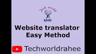 How to Change the website language | read article your language | google translate website