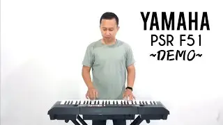 Yamaha PSR F51 Demo