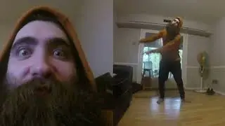 The Crazy Dancing Beard Man! - Grab The Knife