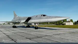 Симулятор DCS World. Ту-22М3 в действии. Simulator DCS World. Tu-22M3 bomber in action.