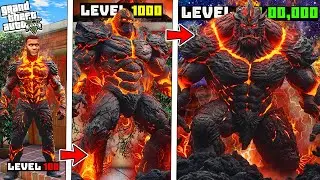 Level 1 LAVA TITAN to Level 1,000,000 LAVA TITAN in GTA 5!