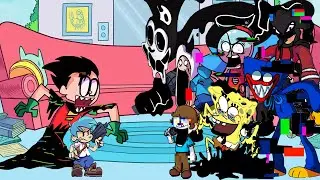 FNF - Bossy But All Pibby Characters Sings It 🎤 (Every Turn a Different Character Sings)