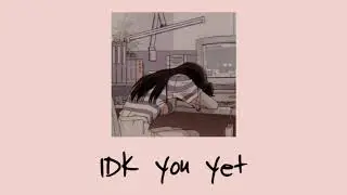 Alexander 23 - IDK You Yet (Lyrics)//Aesthetic