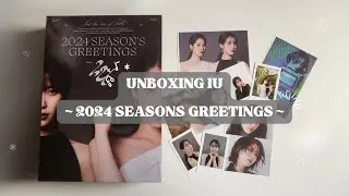 UNBOXING IU 2024 SEASONS GREETINGS // just the two of IUs