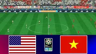FIFA 23:  USWNT vs. VIETNAM (w) | Sep 10, 2024 | FIFA Women's World Cup 2023 | PS5 Gameplay