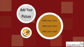 Digital Signage Content Template for Restaurant, Café, Bars, Quickserve, Fast food