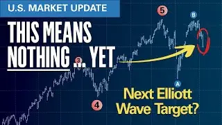 This Means Nothing Yet ... Next Elliott Wave Target? | Elliott Wave S&P500 VIX Technical Analysis