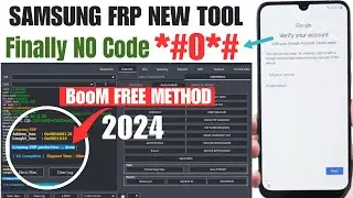 Samsung FRP Bypass Tool 2024 ! Samsung FRP Bypass New Update 2024