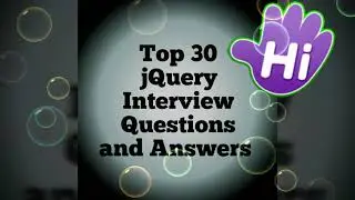 Frequently asked jQuery Interview Questions and Answers top 30|| Common Questions in jquery