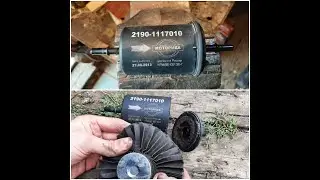 ТОПЛИВНЫЙ ФИЛЬТР ВНУТРИ ПОСЛЕ ПРОБЕГА 78 000 КМ НА ВАЗ, ЛАДА