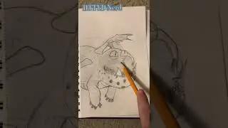 Drawing Every Dragon Pt. 5: Gronkle! ✍️@Httyd_Edits #httyd #dragons #drawing #cool