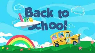 Back to School Animation Loop