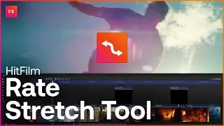 How to use the Rate Stretch Tool in HitFilm | Editing Techniques