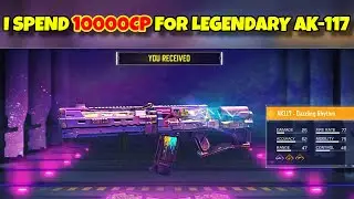 *NEW* Legendary AK-117 Dazzling Rhythm | I SPEND 10000CP FOR LEGENDARY AK-117 | TOTAL BODY DRAW CODM