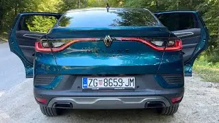 RENAULT ARKANA (MEGANE CONQUEST) FACELIFT 2024 - PRACTICALITY test & TRUNK SPACE