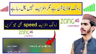 Zong internet data not showing problems | Zong internet not working problem solved|SIM data problems