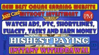 How To Earn Money Online| Best Highest Paying Online Earning Website| Instant Withdrawal| No Minimum