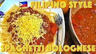 🇵🇭 Pinoy Style Spaghetti Bolognese | HungreeCatt Cooks