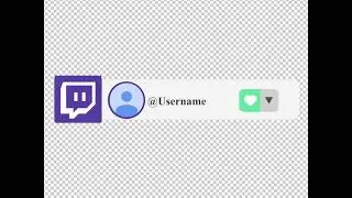 Twitch follow animated banner