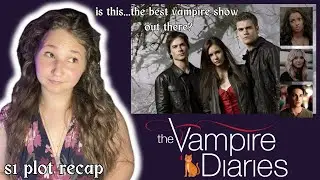 the best love triangle ever - The Vampire Diaries Season 1 FULL recap