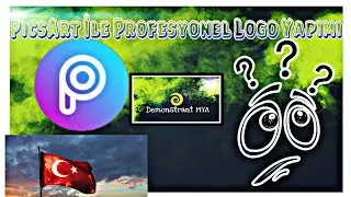 PicsArt İle Nasıl Profesyonel Kanal Logosu Yapılır?TÜRKÇE How To Design A Logo Türkçe Graphic Design