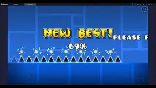 PLAYING GEOMETRY DASH 2.2 (part 2)