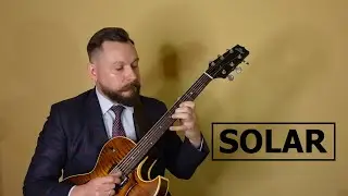 Solar (M. Davis) - solo jazz guitar