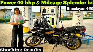 RE Himalayan 450 Mileage Test ⛽️ | Expect the Unexpected