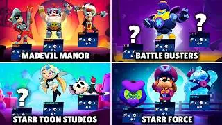 All 40 Trios Losing & Winning Animations | Bolt, Starr Nova in Brawl Stars