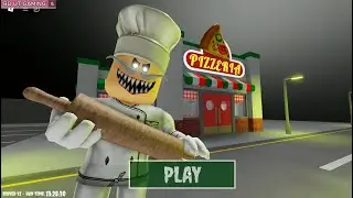 Escape Papa Pizza's Pizzeria! (SCARY OBBY) -Roblox Gameplay
