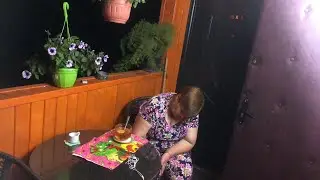 In the garden or in the vegetable garden and Ilya Impulse / family gatherings